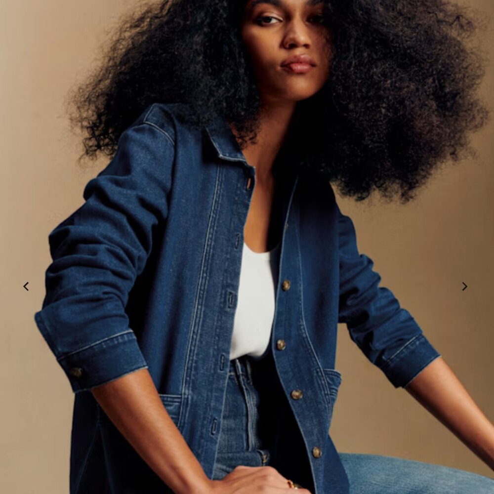 Sezane Will jacket (indigo)